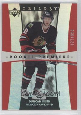 2005-06 Upper Deck Trilogy #240 - Duncan Keith RC (Rookie Card) - Courtesy of CheckOutMyCards.com