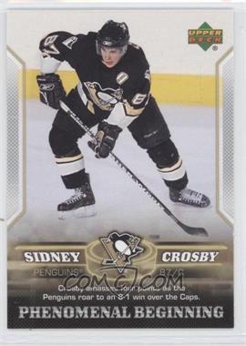 2005-06 UD Phenomenal Beginnings #20 - Sidney Crosby - Courtesy of CheckOutMyCards.com