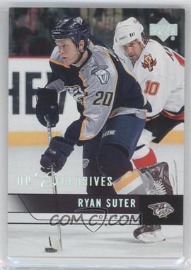 2006-07 Upper Deck Exclusives Parallel #112 - Ryan Suter/100 - Courtesy of CheckOutMyCards.com