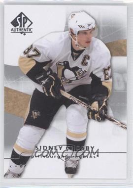 2008-09 SP Authentic #10 - Sidney Crosby - Courtesy of CheckOutMyCards.com