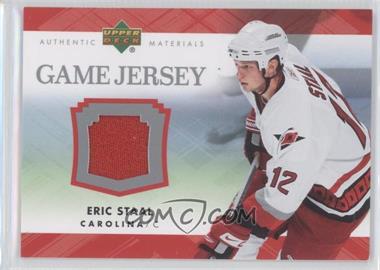 2007-08 Upper Deck Game Jerseys #JES - Eric Staal - Courtesy of CheckOutMyCards.com